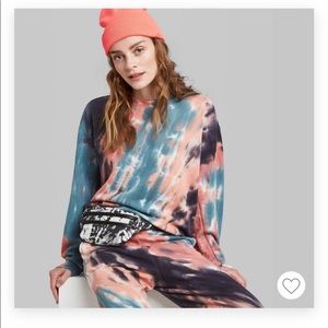 Tie dye sweatshirt